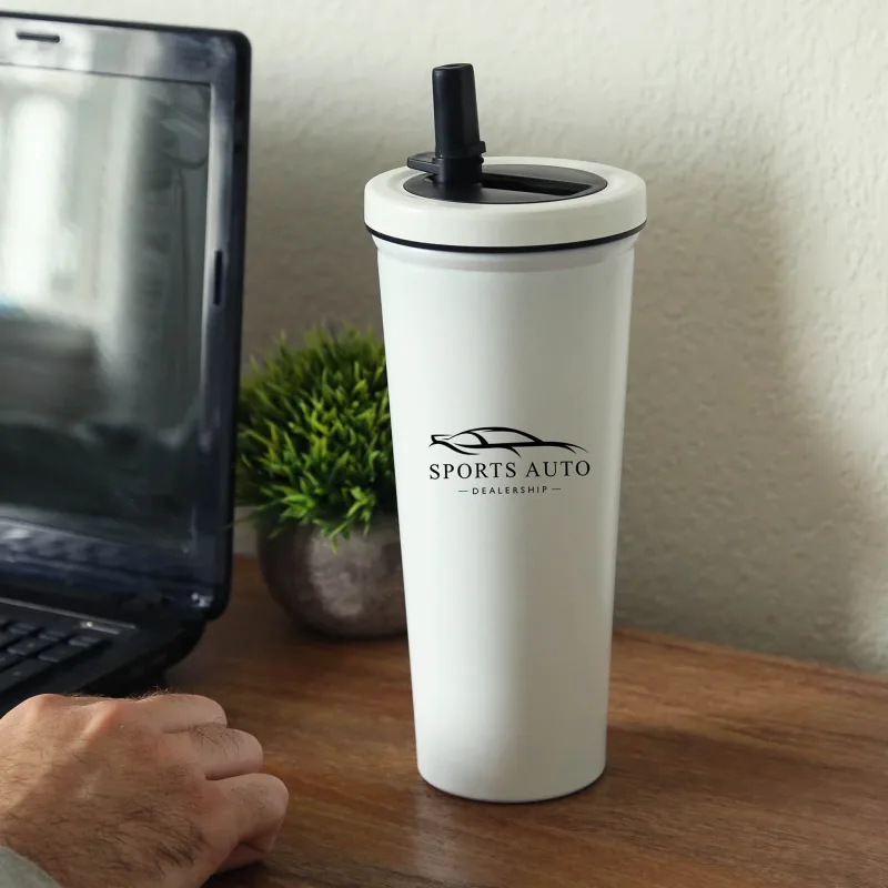 Kemble Stainless Steel Straw Tumbler 750 Ml. (25 Fl. Oz.) — view 2