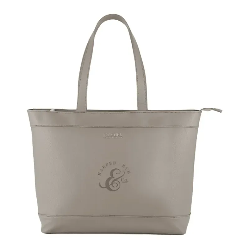 Custom Kenneth Cole Pebbled Computer Tote - 15" — view 4