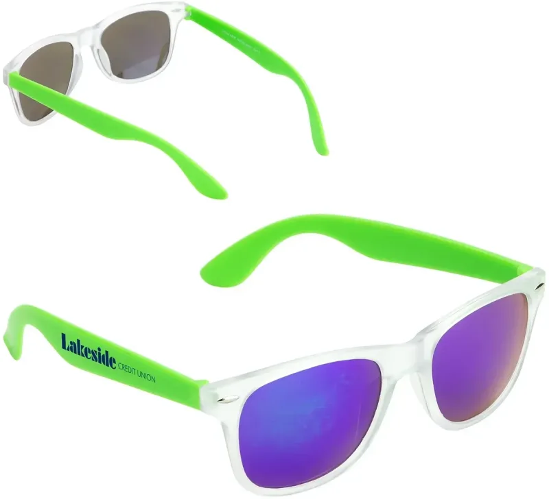 Custom Key West Mirrored Sunglasses — view 7