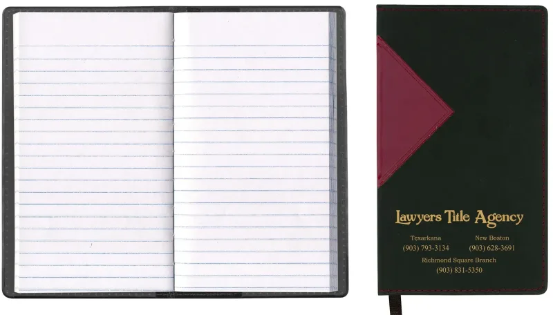 Branded Keystone Tally Book - Customizable Vinyl Soft Cover — view 5
