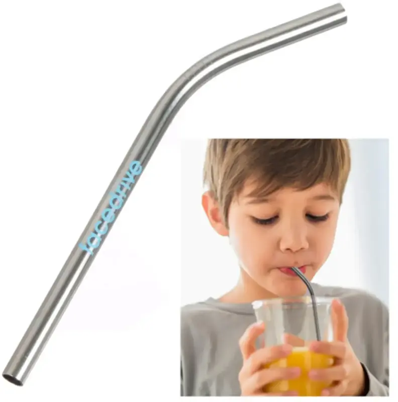 Personalized Kid's Metal Straw