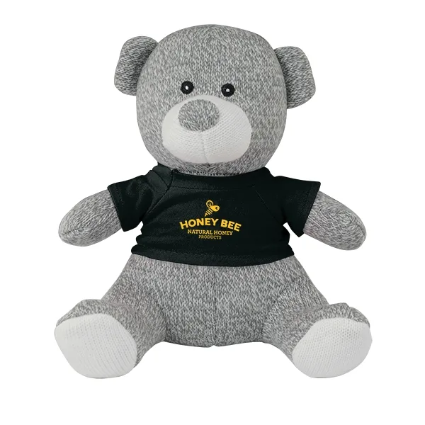 Knitted Teddy Bear Stuffed Animal — view 2