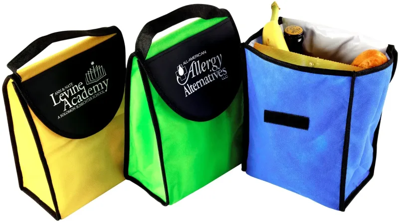 Custom Kool Tote Insulated Lunch Bag (Promotional, Personalized, Branded, Logo) — view 4