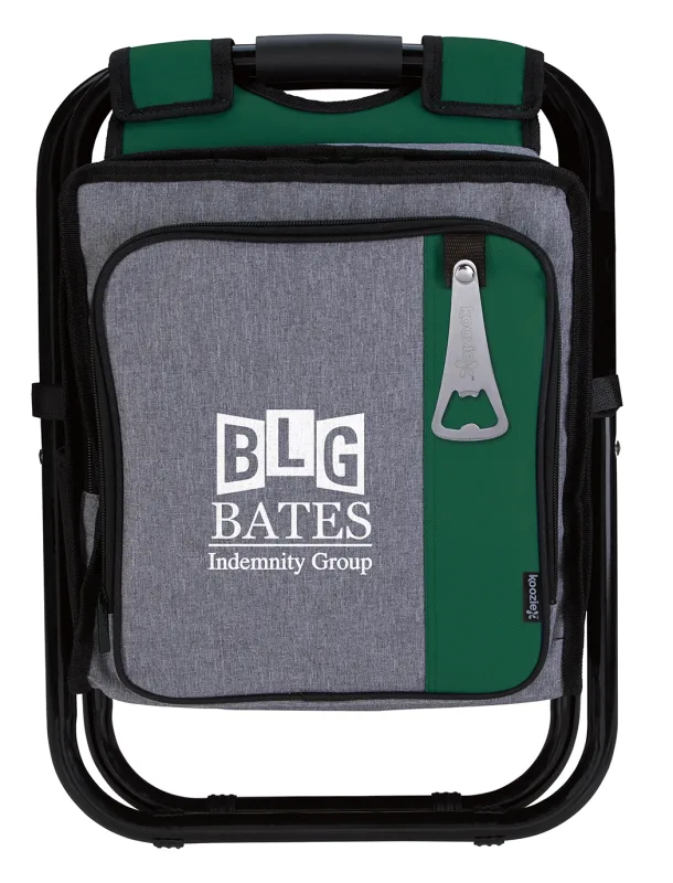 Custom Koozie® Backpack Kooler Chair — view 4