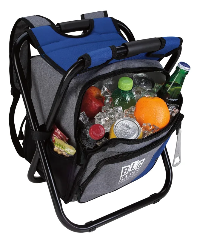 Custom Koozie® Backpack Kooler Chair — view 8