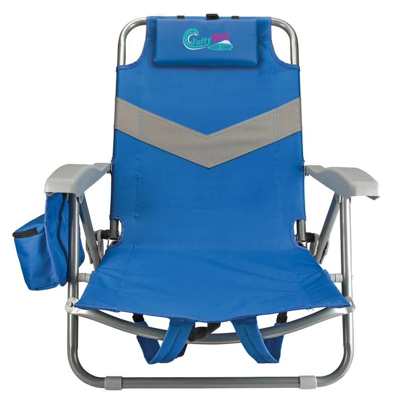 Custom Koozie® Clearwater Beach Backpack Chair — view 2