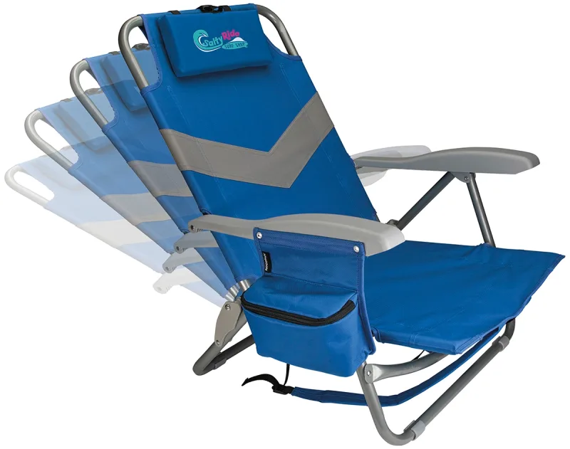 Custom Koozie® Clearwater Beach Backpack Chair — view 5