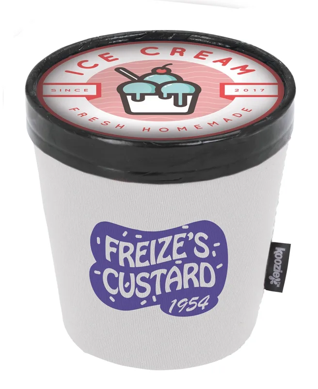 Custom Koozie® Ice Cream Kooler — view 6
