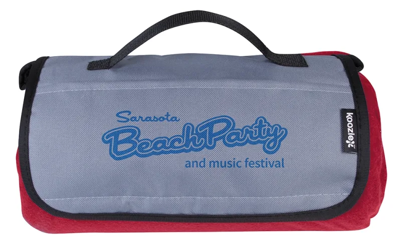 Custom Koozie® Jumbo Picnic Blanket — view 5