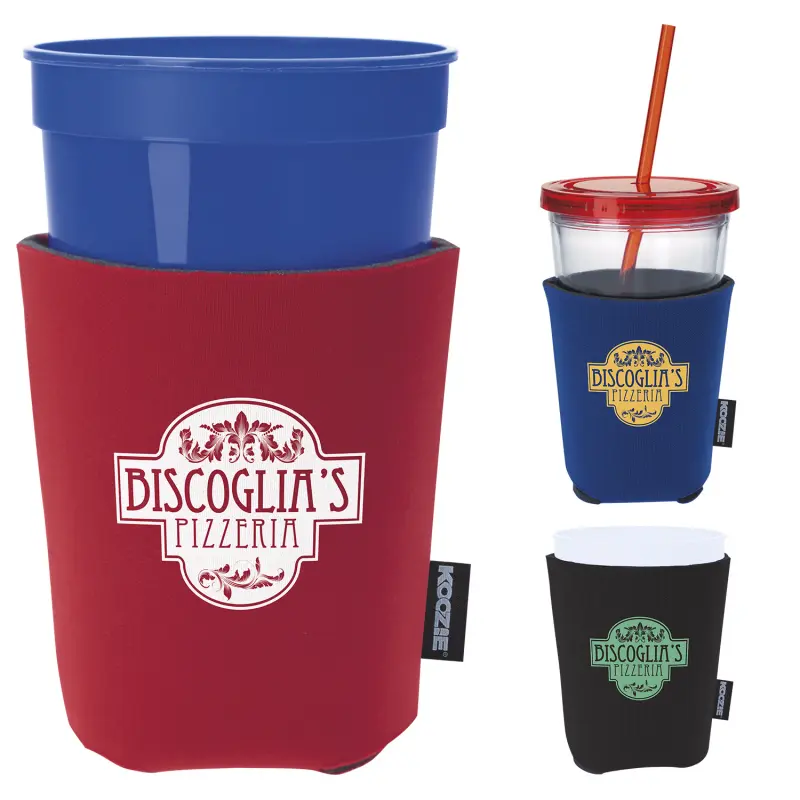 Custom Koozie® Life's a Party Cup Kooler