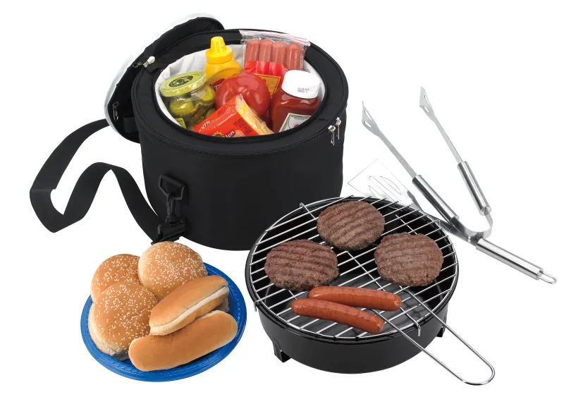 Custom Koozie® Portable BBQ with Kooler Bag — view 3