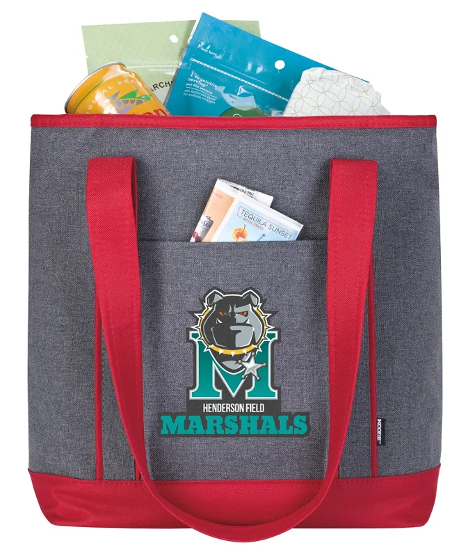 Custom Koozie® Two-Tone Lunch-Time Kooler Tote — view 5