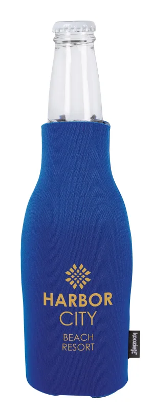 Custom Koozie® Zip-Up Bottle Kooler with Opener — view 3