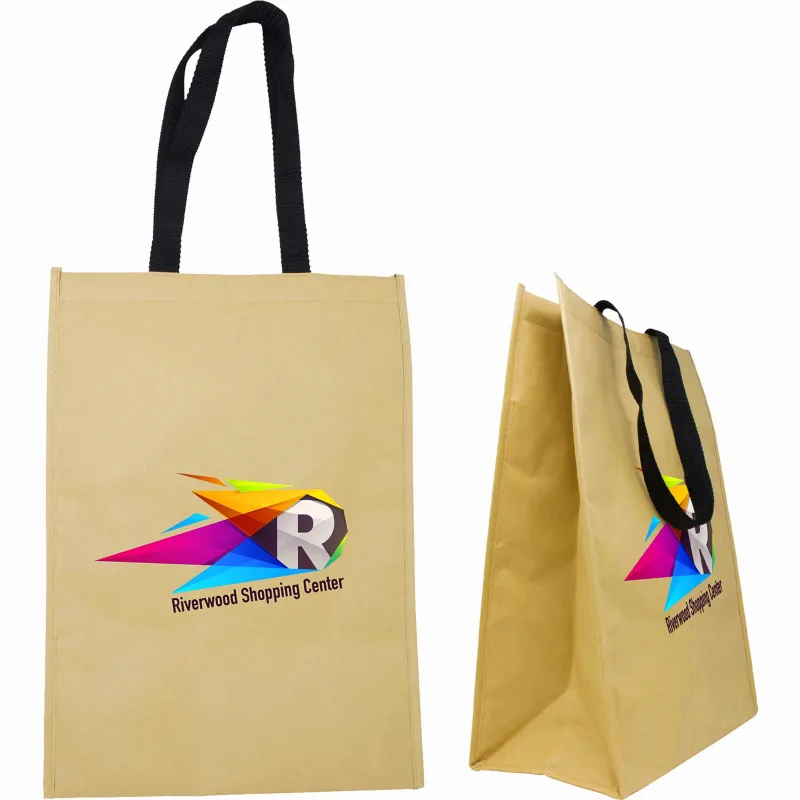 Kraft Insulated Hook & Loop Grocery Tote Bag — view 2