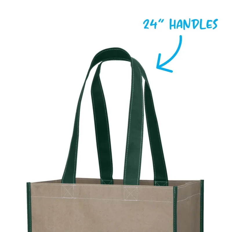 Kraft Sack Reusable Paper Bag β view 1
