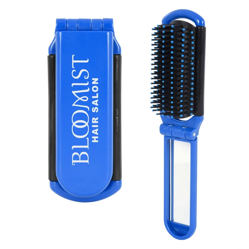 Kwik-Fix Folding Brush With Mirror — view 3