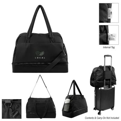 Kyle rPET Duffel Bag With Drop Bottom — view 1