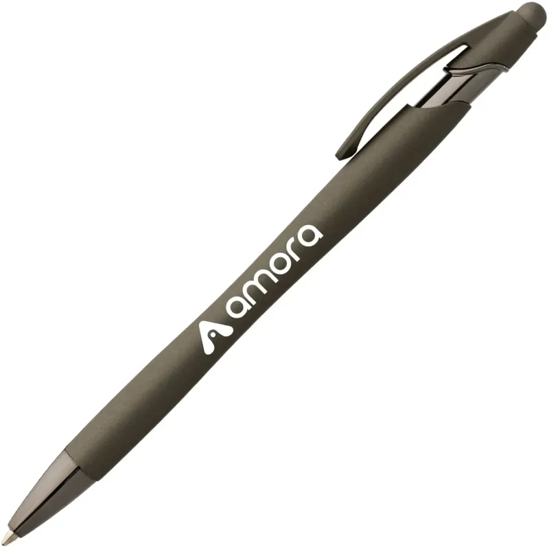 La Jolla Softy Monochrome Metallic Stylus Pen (Black Ink) — view 3