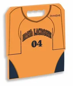 Lacrosse Jersey Bleacher Seat Cushion - USA Made!