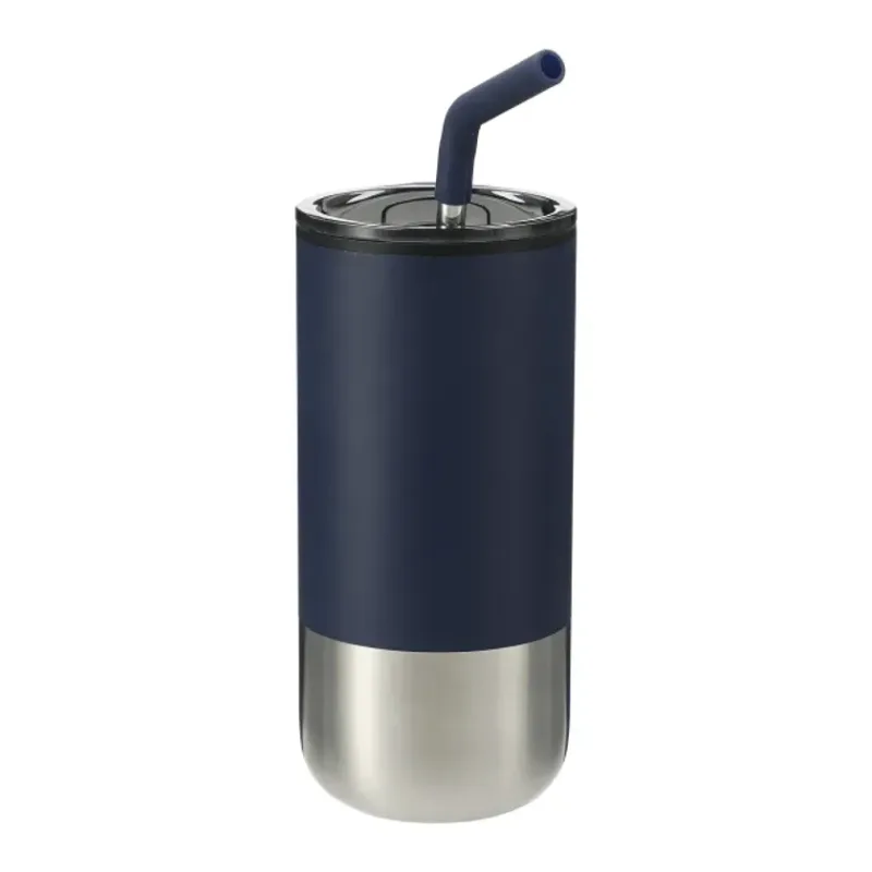 Custom Branded Lagom Insulated Tumbler with Straw - 16oz — view 13
