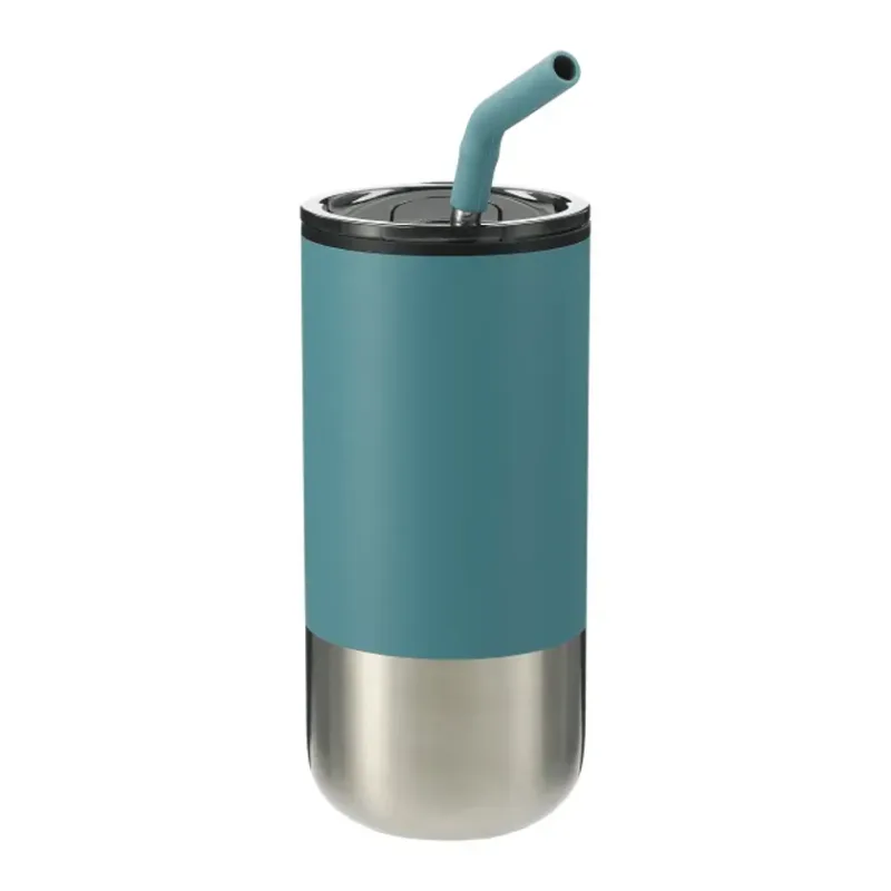 Custom Branded Lagom Insulated Tumbler with Straw - 16oz — view 22