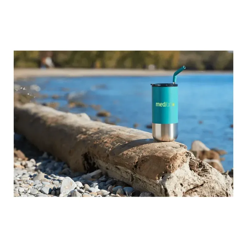 Custom Branded Lagom Insulated Tumbler with Straw - 16oz — view 23