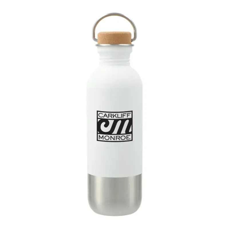 Custom Branded Stainless Steel Water Bottle - 27oz — view 5