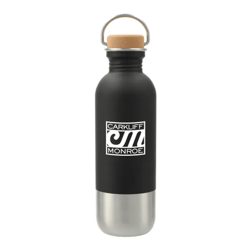 Custom Branded Stainless Steel Water Bottle - 27oz — view 3