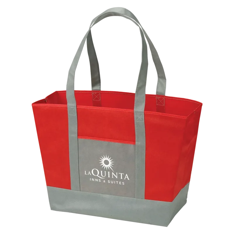 Custom Non-Woven Boat Tote Bag — view 10