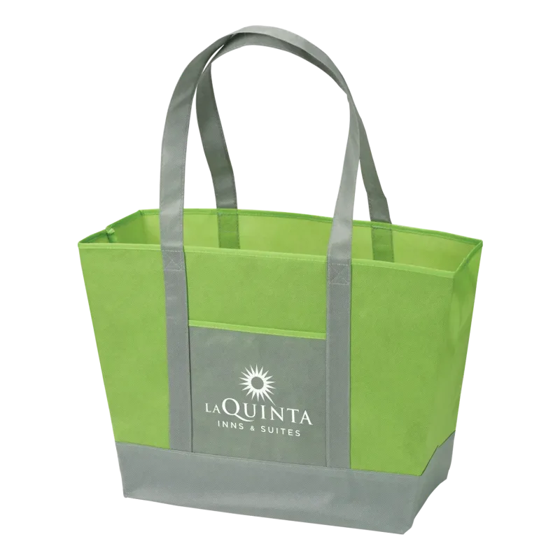 Custom Non-Woven Boat Tote Bag — view 3