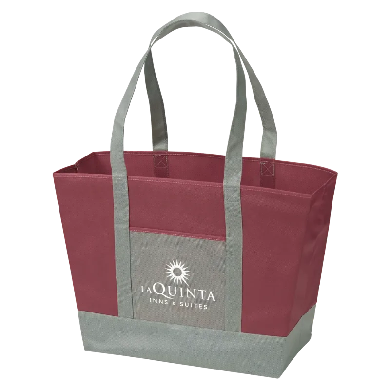 Custom Non-Woven Boat Tote Bag — view 9