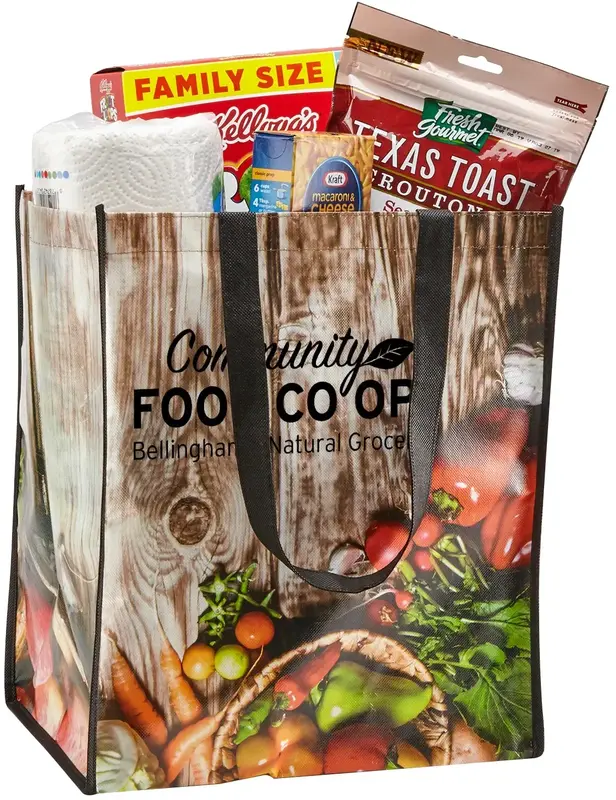 Personalized Laminated Grocery Tote