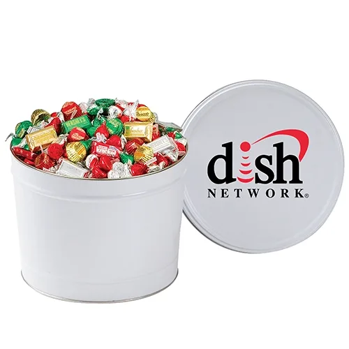 Large Capacity 2-Gallon Candy Tin Canister — view 10