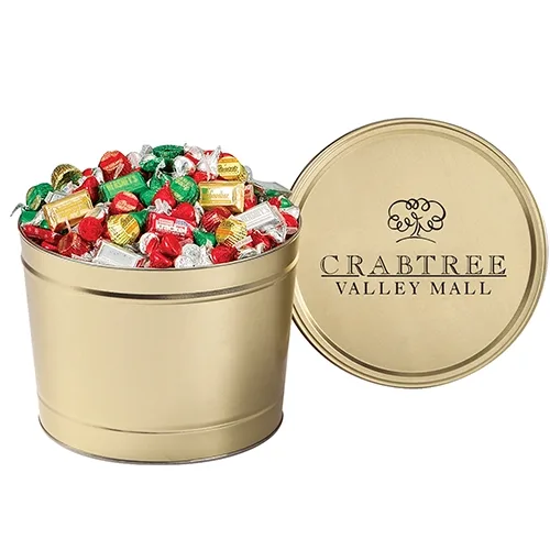 Large Capacity 2-Gallon Candy Tin Canister — view 7