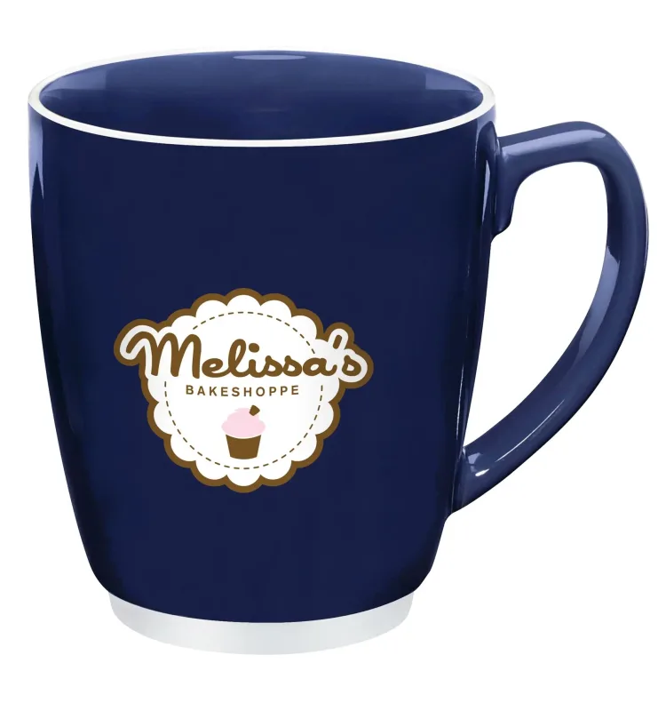 Custom Large Color Bistro with Accent Mug - 20 oz. — view 2