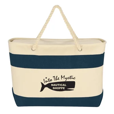 Large Cruising Tote Bag With Rope Handles — view 3