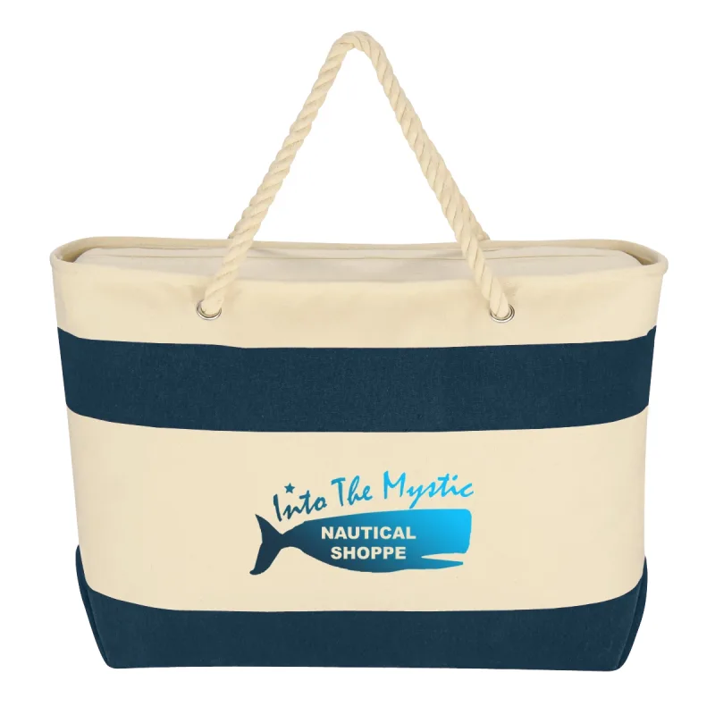 Large Cruising Tote Bag With Rope Handles — view 6