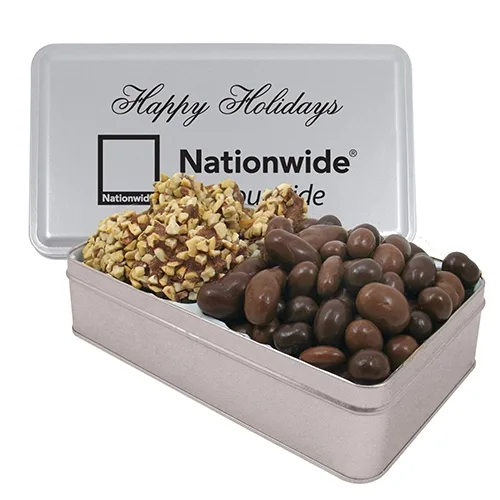 Large Dual-Compartment Rectangle Tin — view 10