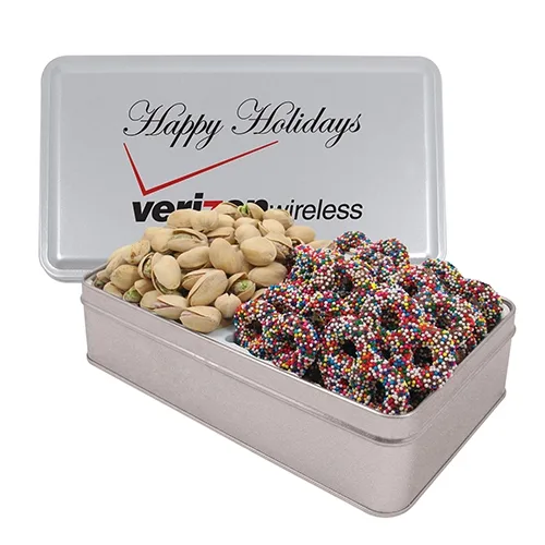 Large Dual-Compartment Rectangle Tin — view 8