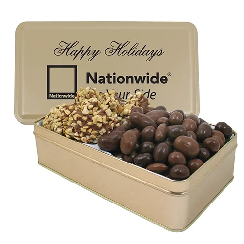 Large Dual-Compartment Rectangle Tin — view 9
