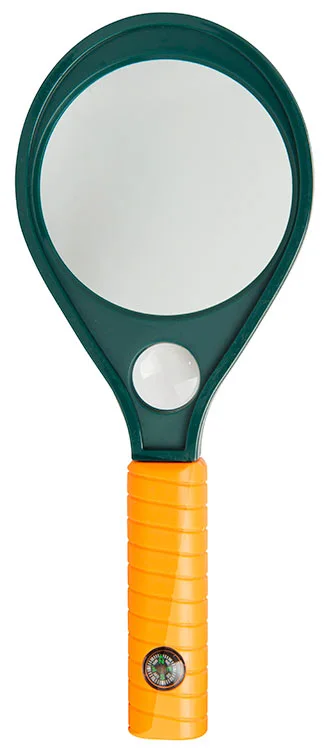 Large Magnifier with Compass