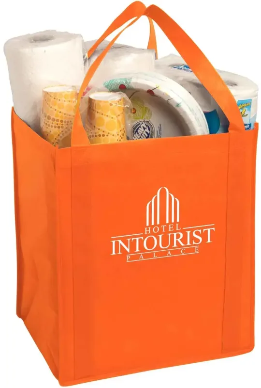Custom Non-Woven Grocery Tote - Large Size — view 13