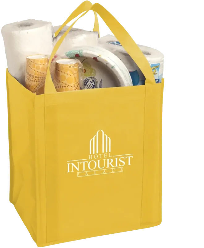 Custom Non-Woven Grocery Tote - Large Size — view 15