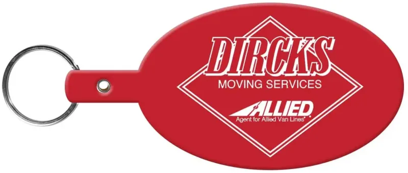 Branded Oval Key Tag — view 15