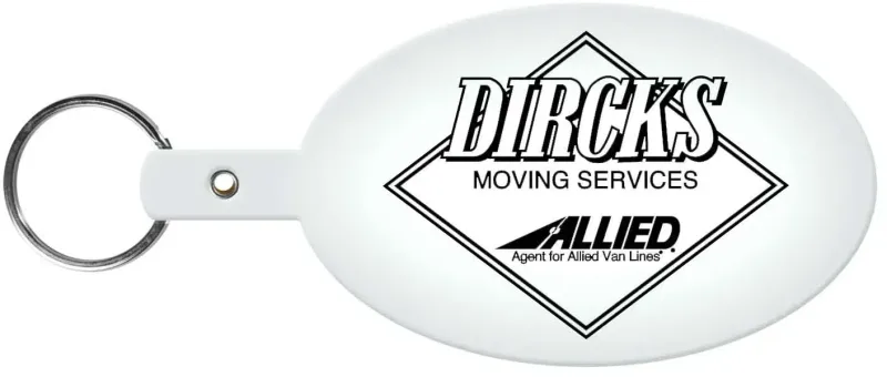 Branded Oval Key Tag — view 16