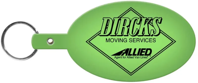 Branded Oval Key Tag — view 17