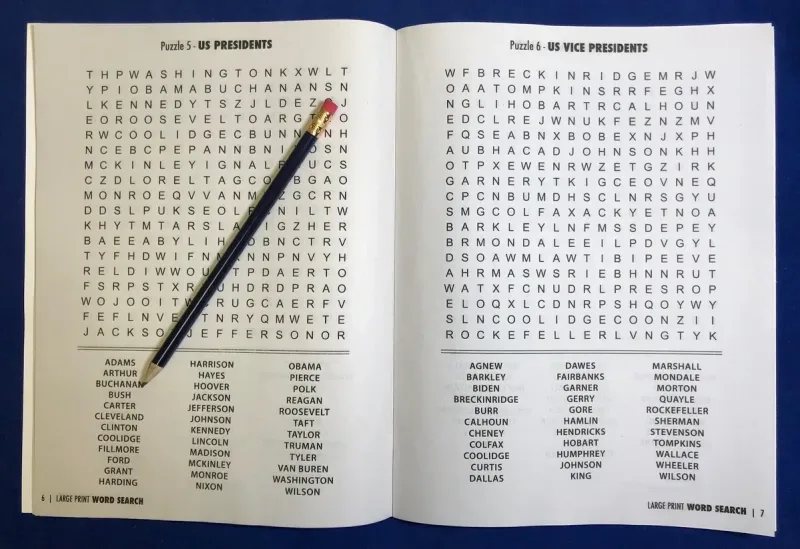 Large Print Crossword Puzzle Book - Volume 1 — view 4