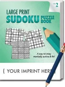 LARGE PRINT Sudoku Puzzle Pack Set - Volume 2 β view 1