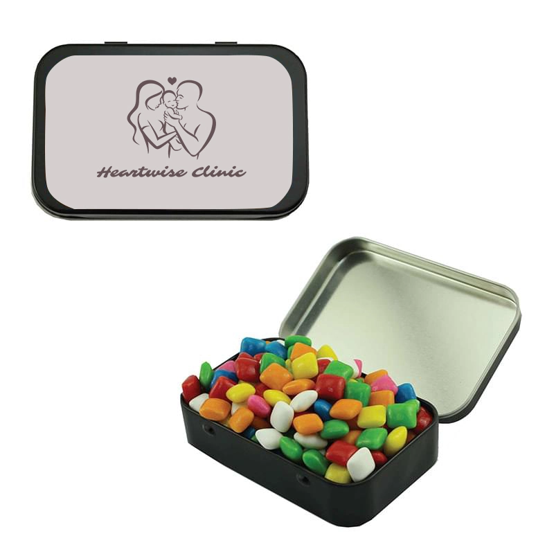 Large Tin Jelly Beans, Chicles Gum