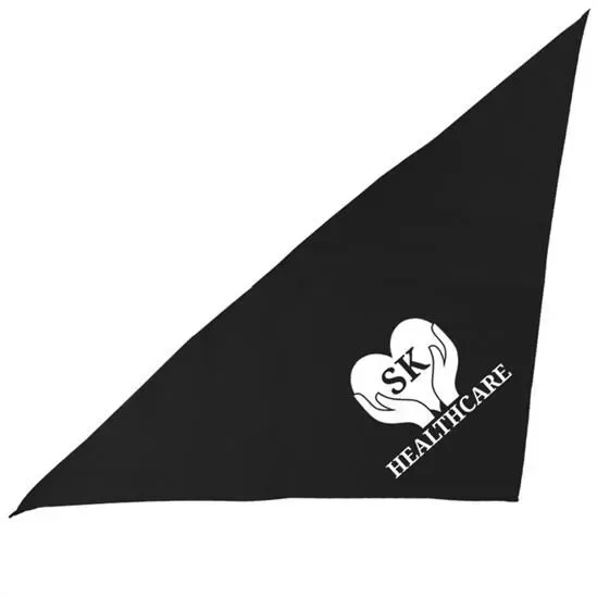 Large Triangle Doggie Bandana — view 12